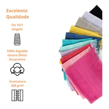 Kit 15 Toalhinha Social Toalha De Mão Boca Visita Bordar Cor Sortidas Liso Foto mini  3