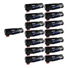 Kit 15 Toner CompatÃvel Ce285a 85a P1102 P1102w M1132 M1212 Tinta Preto Foto mini 1