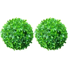 Kit 15 Topiarias Artificiais 18cm Verde Claro Grama Buchinho Foto mini 4