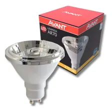 Kit 15x Lâmpada Led Ar70 12º Graus Avant 4,8w 2700k Gu10 Luz Branco-quente Foto mini 1