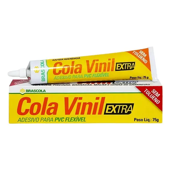 Kit 16 Cola Vinil 75g Remendo Reparo Piscina Boia Brascola Foto 1