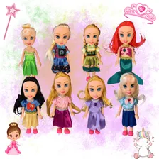 Kit 16 Princesas Disney Bonecas Iantil Disney Atacado Foto mini 2