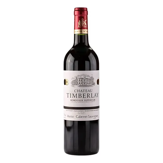 Kit 16 Vinhos Chateau Timberlay Bordeaux Superieur 375ml Foto 1