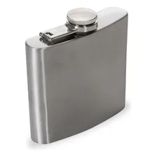 Kit 17 Cantil Porta Bebida De Bolso 205ml Inox 7oz - Whisk Cor Prateado Foto mini 1