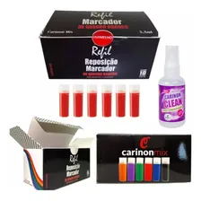 Kit 18cargas Para Marcador Pilot Vboard Master Quadro Branco Cor Vermelho Foto mini 1