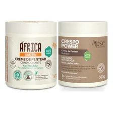 Kit 1kg Creme De Pentear Baoba + Creme Pentear Crespo Power Foto mini 1
