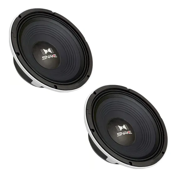 Kit 2 A F Woofer Snake Esv610 300w 4 Ohms 10 Pol 4/8 Ohms Foto 1