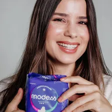 Kit 2 Absorventes Modess Noturno Com Abas 32un Cada Foto mini 3