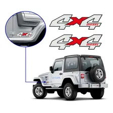 Kit 2 Adesivo 4x4 Jeep Troller 2005 2006 2007 2008 2009 2010 Foto mini 1