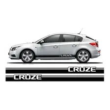 Kit 2 Adesivos Chevrolet Cruze Sport Faixa Lateral Acess贸ri Foto mini 1