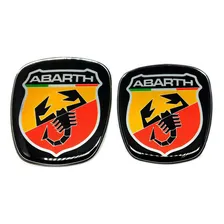 Kit 2 Adesivos Emblemas Abarth Fiat Palio Foto mini 4