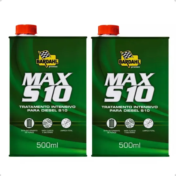 Kit 2 Aditivo CombustÃvel Bardhal S10 Max - Diesel S10 Foto 1