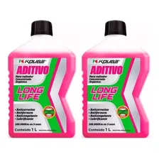 Kit 2 Aditivo Long Life Rosa Orgânico + 1 Limpa Radiador Foto mini 4