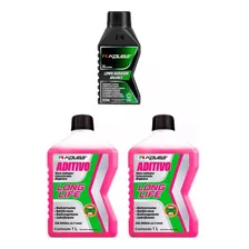 Kit 2 Aditivo Long Life Rosa Orgânico + 1 Limpa Radiador Foto  mini 1