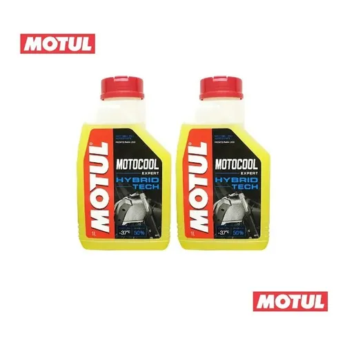 Kit 2 Aditivos Radiador Motul Motocool Expert 2 Litros Foto 1