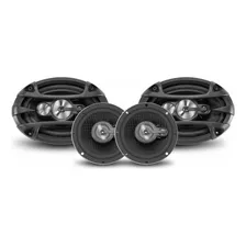 Kit 2 Alto Falante Quadriaxial 6x9 120w + 2 6x6 110w Foto mini 1