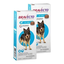 Kit 2 Antipulgas E Carrapatos Bravecto Para Cães 20 A 40 Kg Foto  mini 1