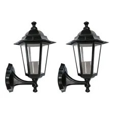 Kit 2 Arandela Colonial AlumÃnio Tlf 26 Taschibra Preta Cor Preto 110V/220V (Bivolt) Foto mini 2