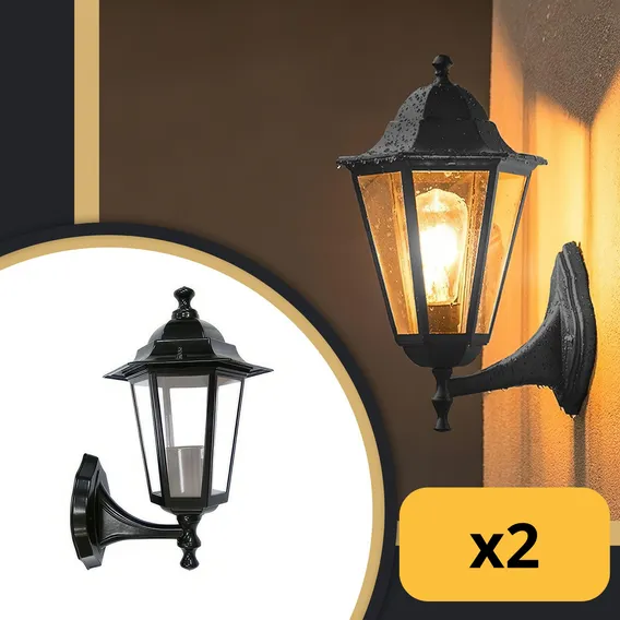 Kit 2 Arandelas Luminária Parede Taschibra Tlf 26 Colonial Foto 1
