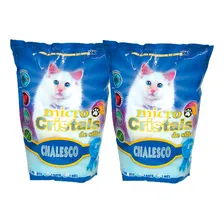 Kit 2 Areias Higiênicas Micro Cristais SÃlica 1,8kg Chalesco Foto mini 3