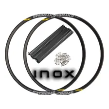 Kit 2 Aro 29 Par Vzan Extreme Pro 32 Furos Raios Inox Foto  mini 1