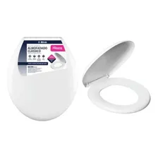 Kit 2 Assento Sanitário Almofadado Fofinho Tampa Vaso - Branco Foto mini  2