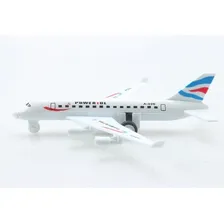 Kit 2 Aviões Metal Boing Airbus Embraer Aircraft Avião Foto mini 4