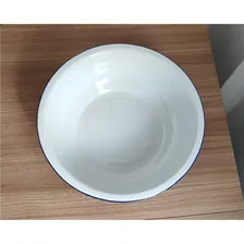 Kit 2 Bacia Esmaltada Agata 30cm Branca 3,8l Multiuso Cor Branco Foto mini 3