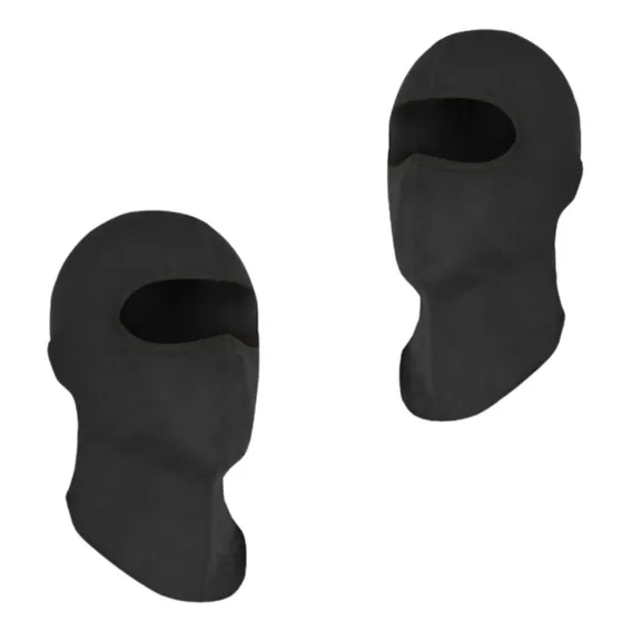 Kit 2 Balaclavas Touca Ninja Moto Bike Térmica Preta Foto 1