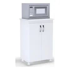 Kit 2 Balcões Multiuso Vitória 2 Portas Branco - Ajl Móveis Foto mini  2