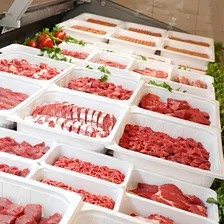 Kit 2 Bandejas Reforçadas Frigorifico Açougue Peixaria 9 Lts Cor Branco Foto mini 2