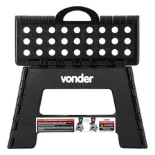 Kit 2 Banqueta Plástico Dobrável Pequena 220mm Vonder Foto mini 4