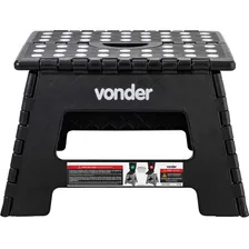 Kit 2 Banqueta Plástico Dobrável Pequena 220mm Vonder Foto mini  3