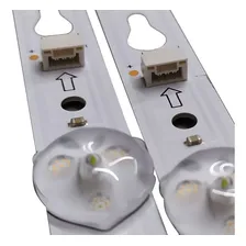 Kit 2 Barra De Led Tv Semp Tcl 32s6500s Foto mini  3