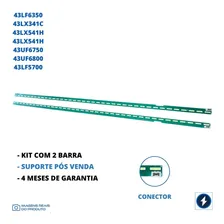 Kit 2 Barras Led Compatível 43lf6350 43uf6800 43uf6750 Foto mini  3
