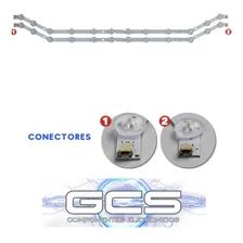 Kit 2 Barras Led Un32fh4205 Un32h4303 9 Leds Novas AlumÃnio Foto mini 3