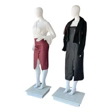 Kit 2 Base Manequim - Para Lojas Feminina Tablado Cor Branco Foto mini 1
