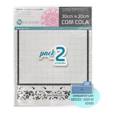 Kit 2 Bases De Corte 30x30 Brother Scanncut Sdx - Com Cola Foto mini 1