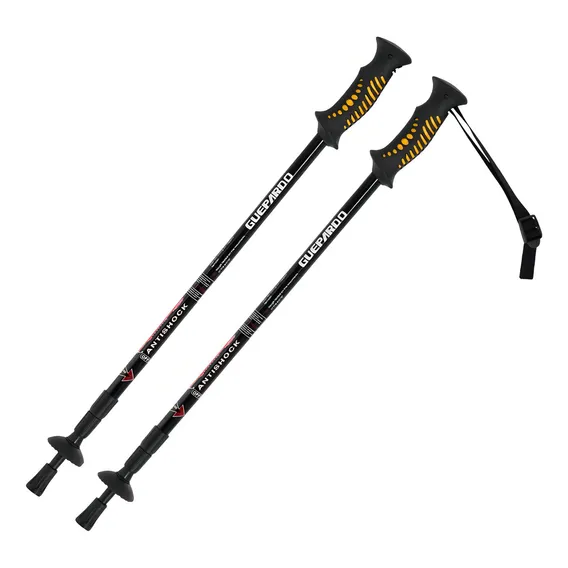 Kit 2 Bastões De Caminhada Guepardo Em AlumĂnio Ajustável Foto 1