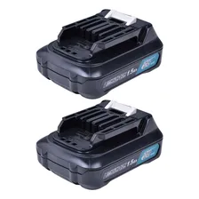 Kit 2 Bateria 12v Litio Li-ion Makita Bl1016 1.5 Foto  mini 1