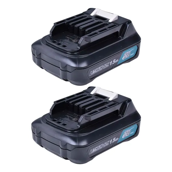 Kit 2 Bateria 12v Litio Li-ion Makita Bl1016 1.5 Foto 1