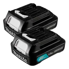 Kit 2 Baterias Lítio 12v 1.5ah Bl1016 197413-5 Makita Foto mini 1