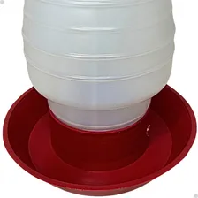 Kit 2 Bebedouro Para Frango Galinha Aves Automático 2 Litros Cor Vermelho Foto mini 2