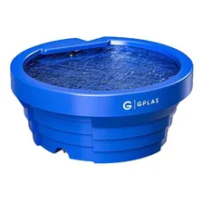 Kit 2 Bebedouros Para Gado 500l Azul Gplas Foto mini  2