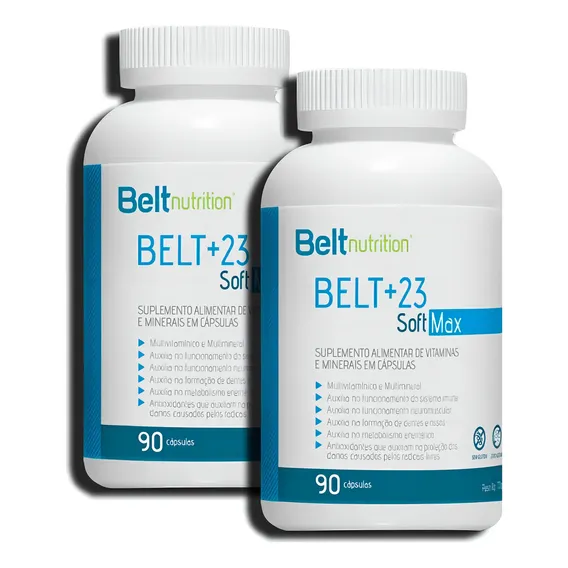 Kit 2 Belt +23 Soft Max - 90 Cápsulas - Belt Nutrition Foto 1