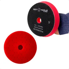 Kit 2 Boina Polimento 5 Pol Super Lustro Automotivo Vermelho Foto mini  3
