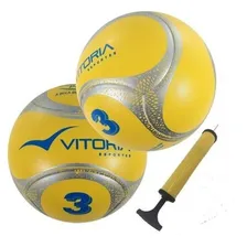 Kit 2 Bolas Futebol De Campo Nº 3 Sub 12 Oficial Termotec Pu Cor Amarelo Foto  mini 1