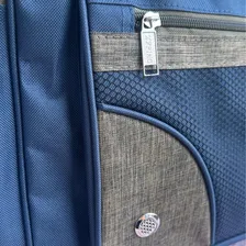 Kit 2 Bolsas De Mão Mala De Viagem Grande Reforçada Atacado Cor Azul Foto mini 4