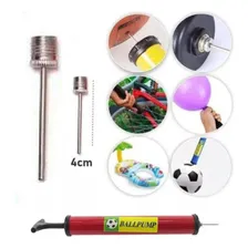 Kit 2 Bombas De Encher Bola Manual Boia Piscininha Atacado Foto mini  2