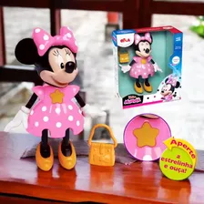 Kit 2 Bonecas Minnie Conta História E Patinadora Licenciada Foto mini 4